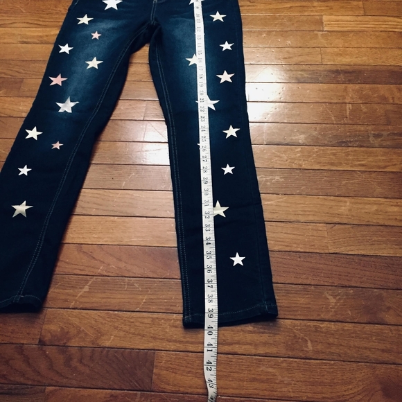 Wonder Nation star print jeans sz14/16 SUPER CUTE! - Picture 4 of 8